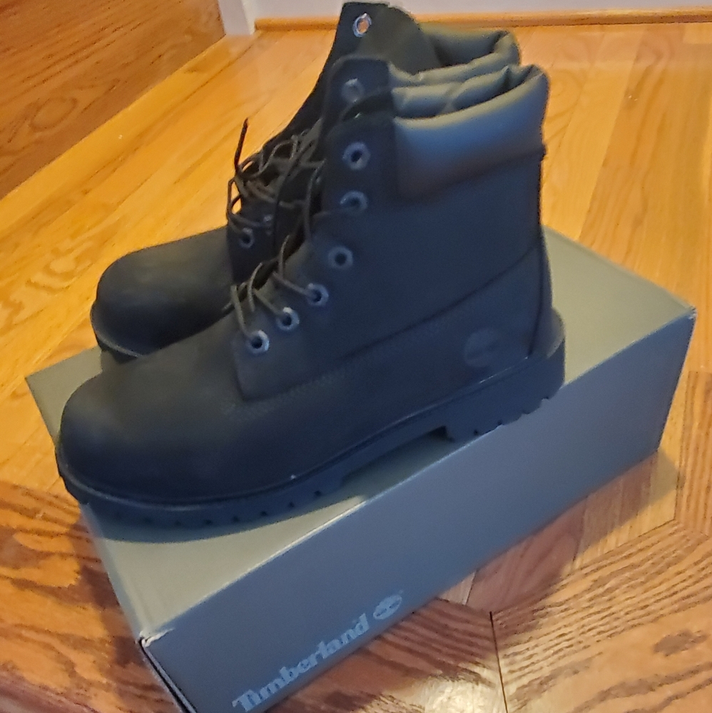 Black Suede Timberland Boots